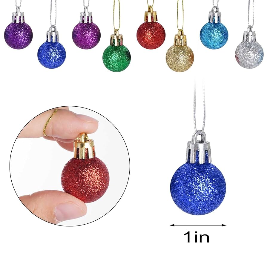   クリスマスオーナメント クリスマスボールオーナメント 80mmプラスチックボールセット